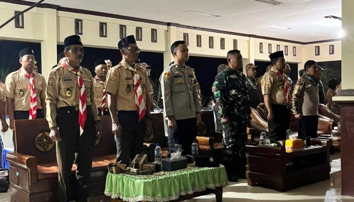 Api Unggun HUT Pramuka ke-65 di Belitang II Jadi Momentum Menanamkan Semangat Kebersamaan
