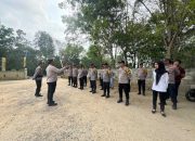 Kapolsek Madang Suku I Tekankan Disiplin, Kesiapsiagaan, dan Pencegahan Karhutla Saat Apel Pagi