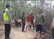 Cegah Karhutla, Polsek Madang Suku I Ingatkan Warga Rasuan Darat Tak Membakar Lahan Sembarangan