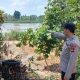 Antisipasi Banjir, Polsek BP Peliung Pantau Debit Sungai Komering di Sejumlah Titik Rawan