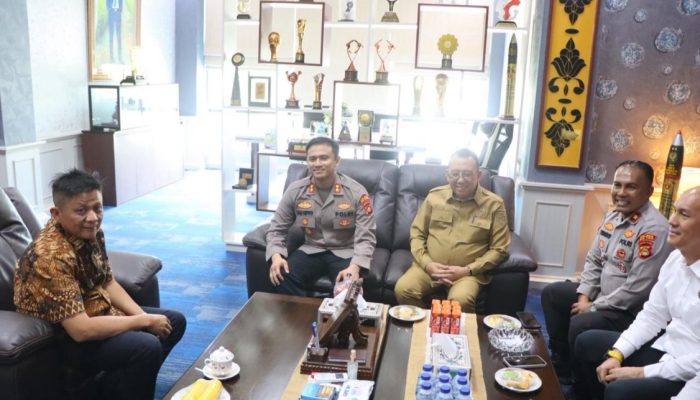 Perkuat Sinergi Pemerintahan, Kapolres OKU Timur Sambangi Kantor Bupati