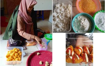 KKN Mandiri 32 UNUHA Sulap Sisa Nasi Menjadi Nugget, Dorong Kreativitas Santri
