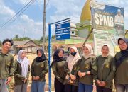 KKN 11 UNUHA Hadirkan Penanda Blok, Permudah Warga Kenali Wilayah Desa Suka Mulya