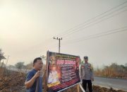 Cegah Karhutla Sejak Dini, Polsek Madang Suku I Intensifkan Mitigasi di Wilayah Hukum