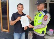 Cegah Karhutla, Polsek Buay Madang Timur Gencarkan Sosialisasi Larangan Pembakaran Lahan