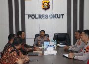 Perkuat Sinergi Data dan Keamanan, Kapolres OKU Timur Terima Audiensi Kepala BPS