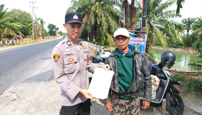 Polsek Buay Madang Gencarkan Sosialisasi Cegah Karhutla, Dua Kegiatan Digelar
