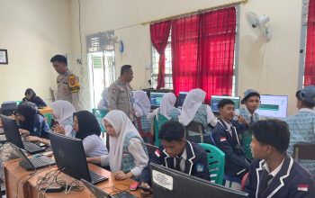 Polsek Belitang II Kenalkan Pemanfaatan AI kepada 25 Pelajar SMAN 1 Belitang II