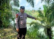Polsek BP Peliung Pantau Debit Sungai Komering, Kondisi Air Terdeteksi Normal dan Surut