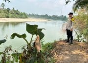Polsek BP Peliung Pastikan Kondisi Sungai Komering Normal, Warga Bantaran Diminta Tetap Waspada