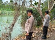 Pantau Permukiman Bantaran Sungai Komering, Polisi Pastikan Debit Air Masih Normal