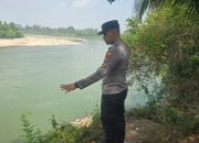 Polsek BP Peliung Pantau Sungai Komering, Debit Air Dilaporkan Normal dan Surut