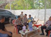 Cegah Karhutla, Polisi Pasang Spanduk dan Ingatkan Warga BP Peliung Soal Ancaman Pidana