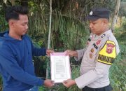 Polsek Madang Suku I Perkuat Mitigasi Karhutla, Imbau Warga Jatisari hingga Rasuan
