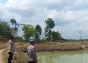 Polsek BP Peliung Cek Embung di Banumas, Kesiapsiagaan Hadapi Karhutla Terus Diperkuat