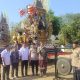 Pastikan Tradisi Adat Berjalan Aman, Polsek BP Peliung Amankan Ngaben Massal