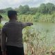 Antisipasi Karhutla, Polsek BP Peliung Pantau Debit Sungai Komering di Sejumlah Titik Rawan