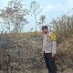 Polsek Madang Suku I Cek Titik Hotspot di Gunung Terang, Api Sudah Padam