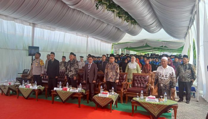 Kapolsek Madang Suku I Hadiri Wisuda IAI-IPMU Gumawang, Pengamanan Diperkuat