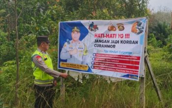 Polsek Madang Suku I Edukasi Warga Cegah Curanmor