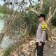 Polsek BP Peliung Pantau Sungai Komering, Debit Air Terdeteksi Normal dan Surut