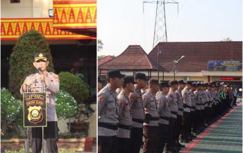 Disiplin Jadi Sorotan, Wakapolres OKU Timur Tekankan Pelayanan Humanis dan Soliditas Personel