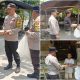 Polsek Madang Suku I Berbagi 10 Paket Makanan, Wujud Kepedulian kepada Warga