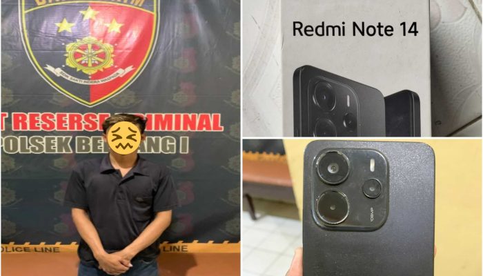 Polsek Belitang I Ungkap Kasus Pencurian HP di MAN Gumawang, Seorang Pria Diamankan