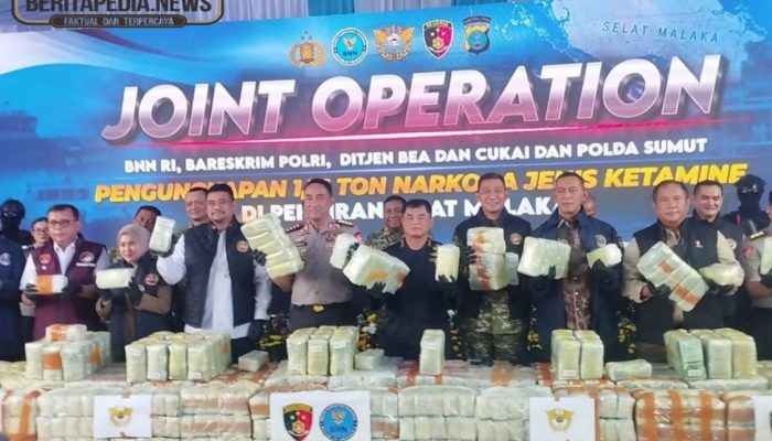 BUKAN KALENG-KALENG! 3 BULAN DI BAWAH KOMANDO JENDERAL SUYUDI, POLRI-BNN GAGALKAN 10,5 TON NARKOBA JARINGAN INTERNASIONAL