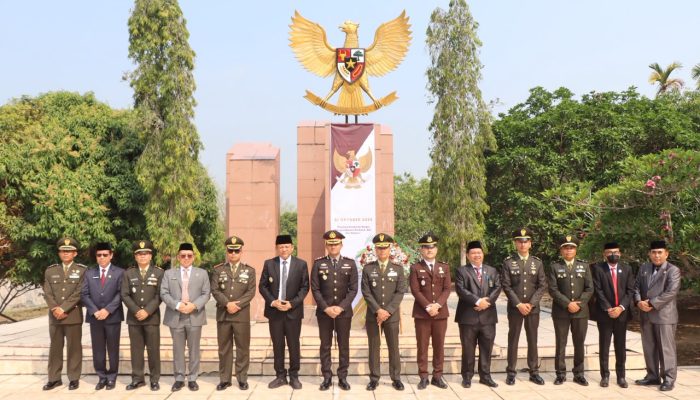 Khidmat di Makam Pahlawan Jurai Sakti, Pemkab dan Polres OKU Timur Teguhkan Komitmen Amalkan Pancasila