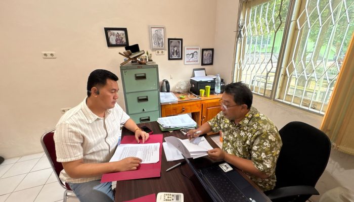 Ungkap Karhutla, Penyidik Satreskrim Polres OKU Timur Periksa Ahli Kehutanan