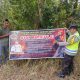 Cegah Karhutla, Aipda Bobi Juanda Sampaikan Imbauan kepada Warga di Wilayah Madang Suku I