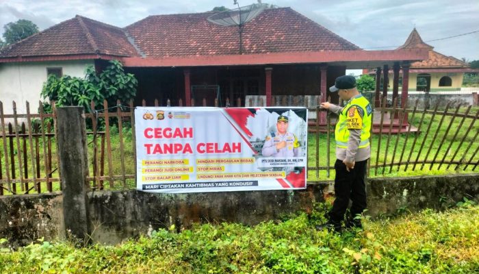 Brigpol Suyudi Gencarkan Edukasi “Cegah Tanpa Celah” di Wilayah Madang Suku I