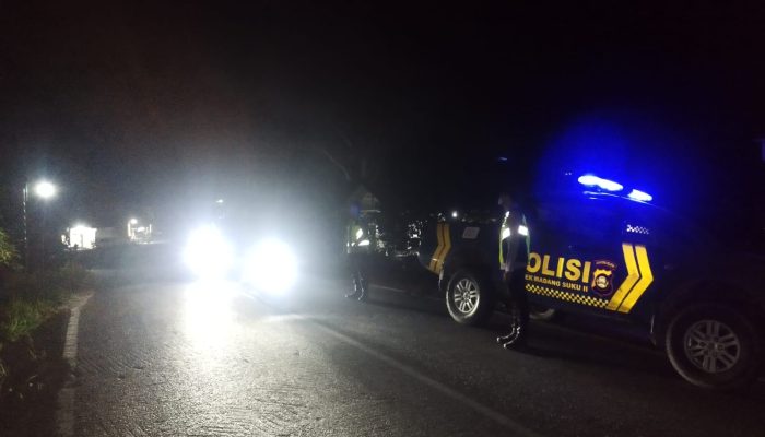 Cegah Kriminalitas Malam Hari, Polsek Madang Suku II Intensifkan Patroli di Jalur Lintas Komering