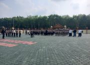 Kawal Aspirasi Damai, Polres OKU Timur Matangkan Simulasi Sispam Mako dan Sispam Kota