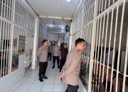 Pastikan Kebersihan dan Kesehatan, Kapolres OKU Timur Sidak Langsung Ruang Tahanan