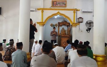 Gelar Subuh Keliling di BP Peliung, Wakapolres OKU Timur Ajak Warga Jaga Kamtibmas dan Cegah Karhutlabun