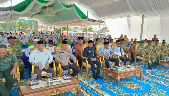 MTQ Ke-XII Tingkat Kabupaten OKU Timur Resmi Digelar di Lapangan KONI Gumawang, Forkopimda Plus Hadir Beri Dukungan