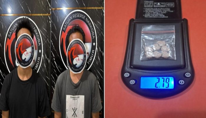 Dua Pemuda Diamankan di Tekorejo, Polisi Sita 7 Butir Ekstasi Berlogo Labubu