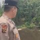 Antisipasi Banjir, Polsek BP Peliung Pantau Debit Sungai Komering di Sejumlah Titik Rawan