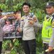 Cegah Kabut Asap, Polsek BP Peliung Pasang Spanduk dan Edukasi Warga Bahaya Karhutla