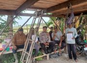 Cegah Karhutla, Polsek BP Peliung Imbau Warga Tak Bakar Lahan