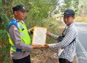 Cegah Kebakaran Hutan dan Lahan, Polsek Madang Suku I Sosialisasikan Maklumat Karhutla di Jatisari dan Rasuan