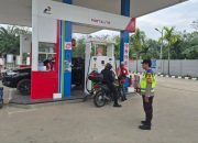 Pastikan Pasokan BBM Aman dan Tepat Sasaran, Polsek Madang Suku I Giat Monitoring SPBU Tebing Sari