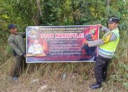 Cegah Kerusakan Lingkungan, Polsek Madang Suku I Intensifkan Sosialisasi Pencegahan Karhutla