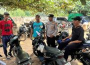 Kabut Asap, Polsek BP Peliung Pasang Spanduk Ingatkan Sanksi Pidana Pembakar Lahan