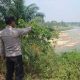Antisipasi Tingginya Curah Hujan, Polsek Buay Pemuka Peliung Intensifkan Monitoring Debit Air Sungai Komering